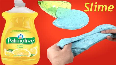Diy How To Make Dish Soap Slime Without Boraxbaking Sodadetergent