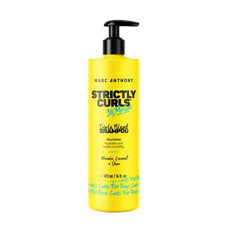 Marc Anthony Strictly Curls 3x Moisture Shampoo For Curly Hair With