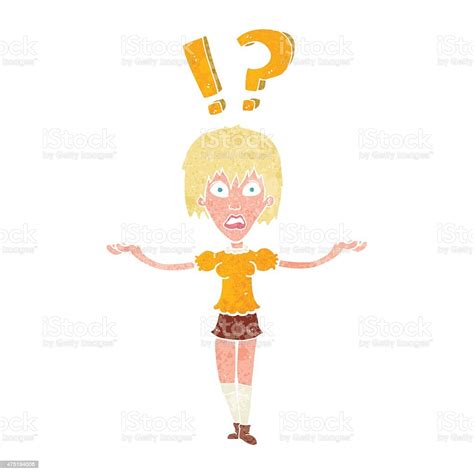 Cartoon Woman Asking Question Stock Illustration Download Image Now 2015 Adult Asking Istock