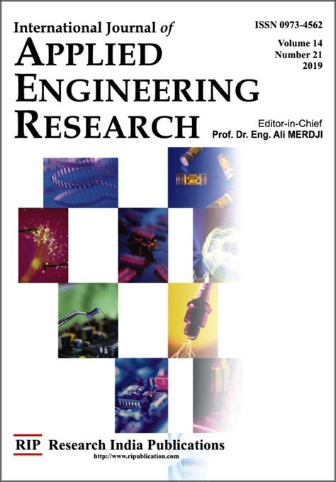 Ijaer International Journal Of Applied Engineering Research