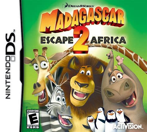Dreamworks Madagascar Escape 2 Africa Box Shot For Playstation 2