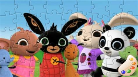 Cbeebies Bing Bunny Flop Sula Ama Pando Padjet Coco Fun Kids Puzzle
