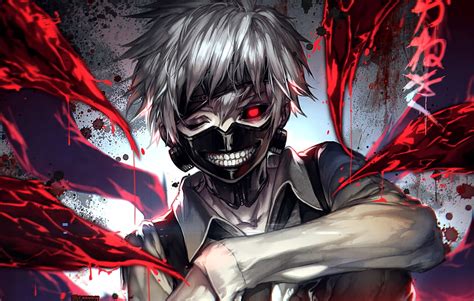 White Haired Male Anime Character Wallpaper Anime Tokyo