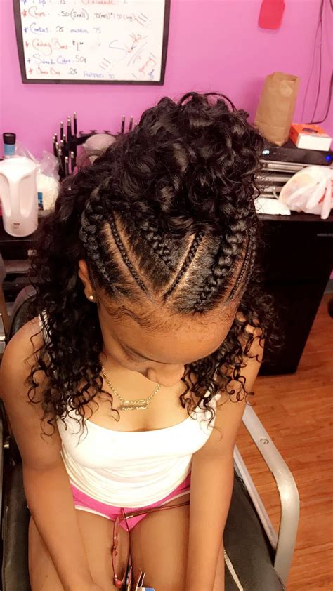 Maybe you would like to learn more about one of these? 189 Half Up Half Down Hairstyles with Weave Braids ...