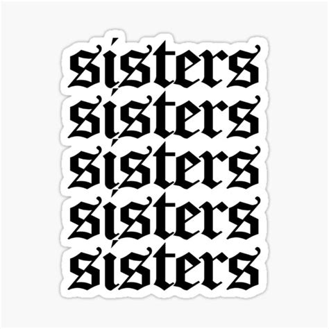 James Charles Sisters Sticker For Sale By Adamsboutique Redbubble