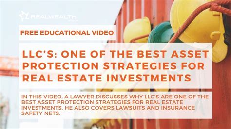 Llcs One Of The Best Asset Protection Strategies Real Estate