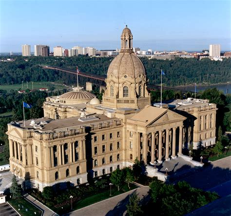 Alberta Legislature Building And South Grounds Designated A Provincial