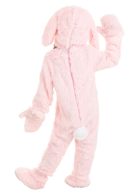 Fluffy Pink Bunny Toddler Costume