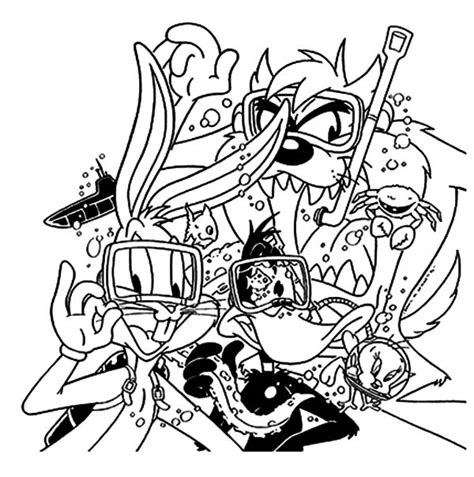 Make a coloring book with daffy duck for one click. Daffy Duck | NetArt - Part 2