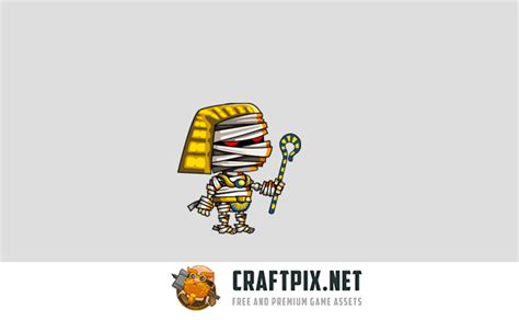 Mummies 2d Game Character Sprite Sheet By Free Game Assets Gui Sprite