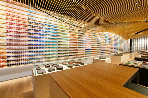 New Art Store In Tokyo Lined Its Walls With 4200 Different Pigments