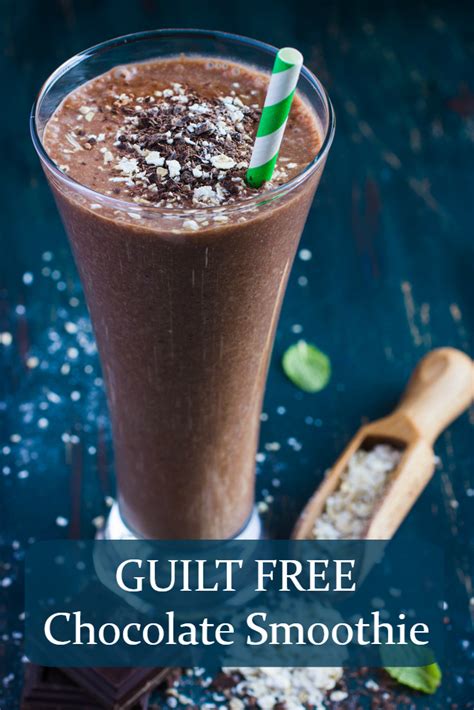 I would however like it much more if they would put the sugar content. Chocolate Indulgent Guilt-free Smoothie - All Nutribullet Recipes