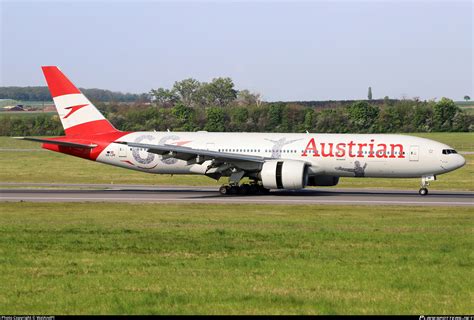 Oe Lpf Austrian Airlines Boeing 777 2q8er Photo By Walandpl Id