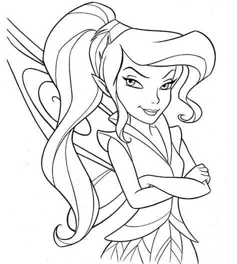 Disney Fairies Tinkerbell Free Coloring Pages Motherhood