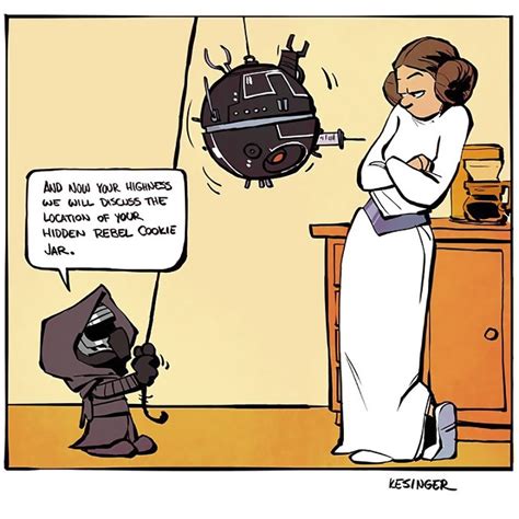 Disney Illustrator Combines Star Wars And Calvin Hobbes And The