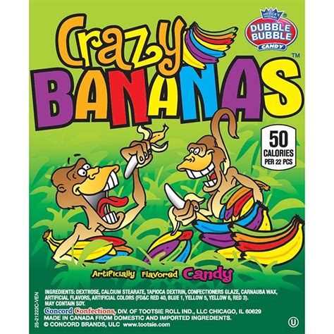 Buy Crazy Bananas Bulk Vending Candy For Candy Machines Online