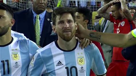 Heartbreak Lionel Messi S Tears After Losing A Third Final In Three Years Le Buzz Lionel