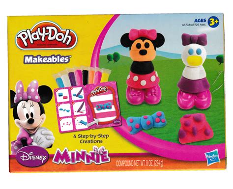 Play Doh Color Sticks Makeables Disney Minnie Mouse Playset Vilanz