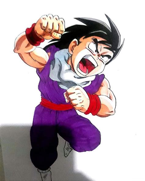 You can edit any of drawings via our online image editor before downloading. Dragon Ball Z Gohan Drawing | Free download on ClipArtMag