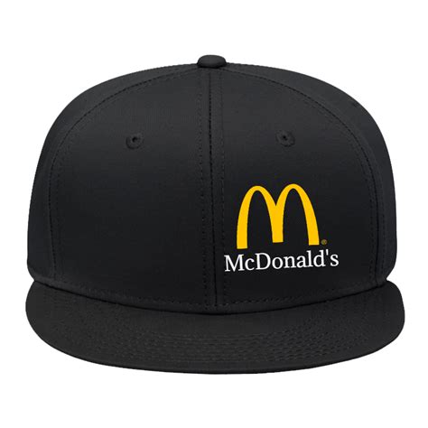 McDonalds Snap Back Flat Bill Hat png image