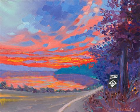 Summer Road Trip Painting By Stephanie Schlatter Art