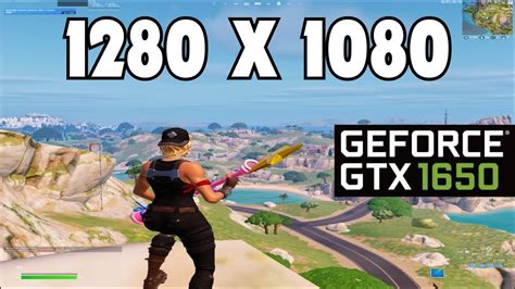 Streched Resolution 1280x1080 Fortnite Chapter 5 L Gtx 1650 L