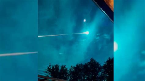 METEORITO ESPAÑA Una espectacular bola de fuego ilumina el cielo de