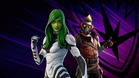 2560x1440 Resolution Star Lord And Gamora Fortnite Chapter 2 1440p