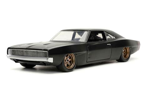 Doms 1968 Dodge Charger Widebody Matt Black Fast And Furious 9 F9 2021