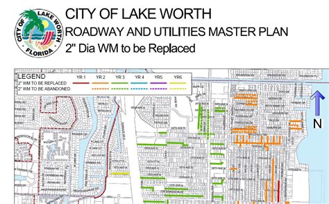 Lake Worth Beach City Limits The City Of Lake Worths Water Line