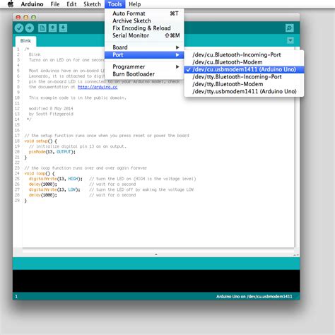 After arduino ide is run, click file → preferences in the top menu of the ide. Arduino IDE 1.6 Released | Make: