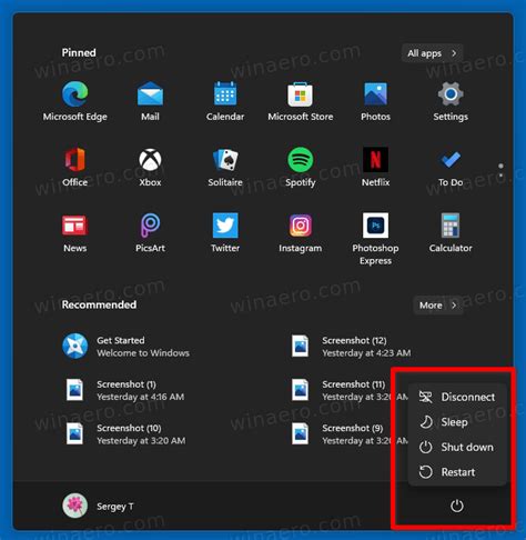Windows 11 Power Button On Taskbar Images And Photos Finder