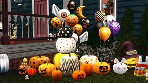 Sims 4 Cc Halloween Decor 366 Tech