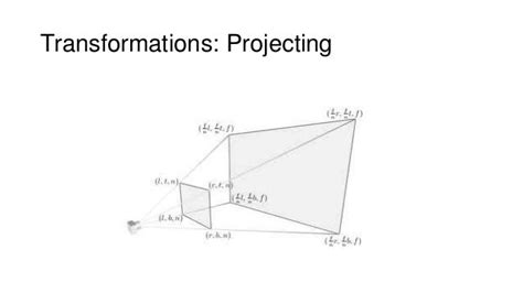 Geometrical Transformations