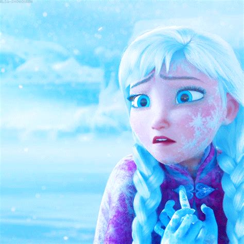 Frozen Elsa Freeze Gif