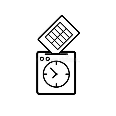 Punch Clock Icon Stock Vector Illustration Of Hold 139829219