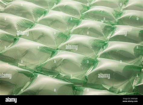 Green Bubble Wrap Stock Photo Alamy