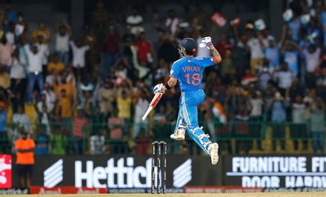 Watch Virat Kohli Jumps In Celebration Upon Reaching His 47th Odi