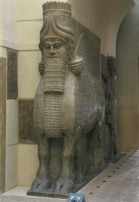 Lamassu Lamassu From The Citadel Of Sargon Ii Dur Sharru Flickr