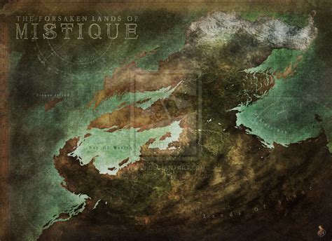 Fantasy Map Mystique By Djekspek On Deviantart Fantasy Map Fantasy