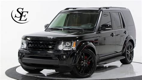 Land Rover Discovery 4 Hse Black
