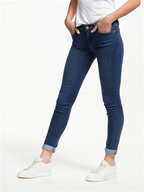 Levi S Mid Rise Skinny Jeans City Blues