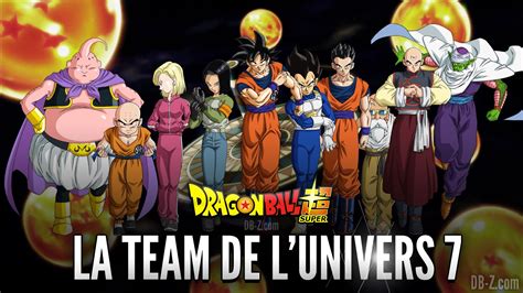 .as universe six's version of kakarot. Dragon Ball Super : Trailer de la Team de l'Univers 7