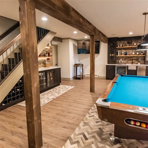 75 Rustic Basement Ideas Youll Love April 2022 Houzz