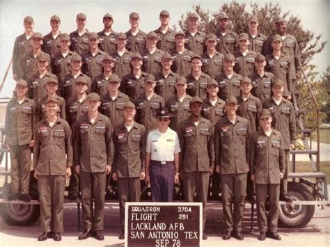 1970 79 Lackland AFB TX 1978 Lackland AFB Squadron 3704 Flight 291