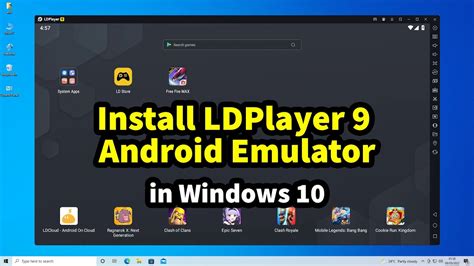 How To Download And Install Ldplayer 9 Android Emulator In Windows 10