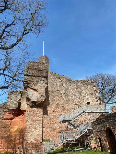 Burg Nanstein Bärenloch Landstuhl Pfalz Wanderung