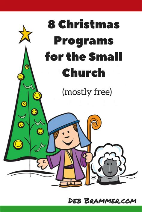 Church Programs Debbrammer Christmas Sunday School Childrens