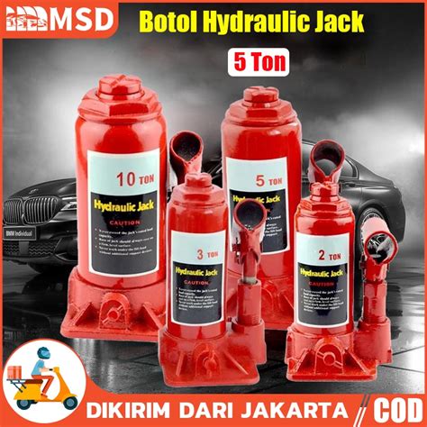 Jual Dongkrak Botol 5 Ton Dongkrak Mobil Hidrolik Hydraulic Jack