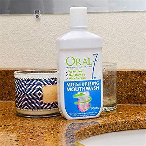 Oral7 Dry Mouth Mouthwash Alcohol Free Oral Rinse With Xylitol
